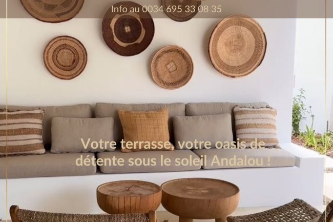 Aménagement et rénovation de terrasses sur la Costa del Sol