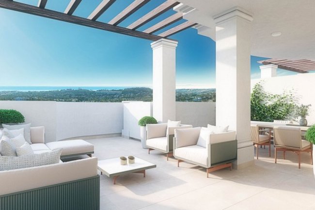 Immo Nueva Andalucia - Penthouse à vendre Costa del Sol