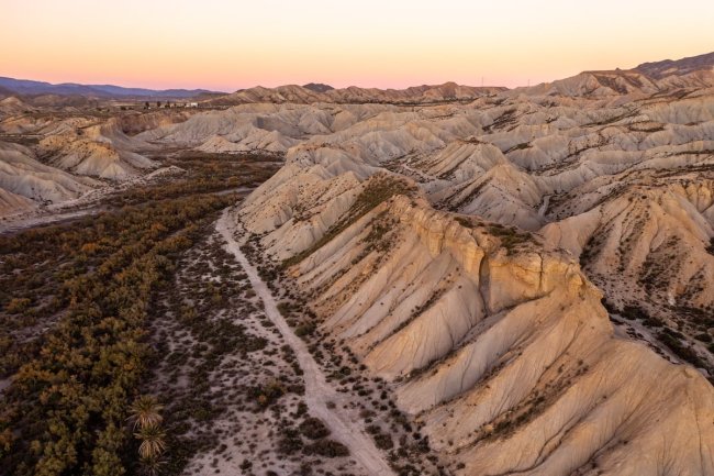 Le désert de Tabernas en Andalousie