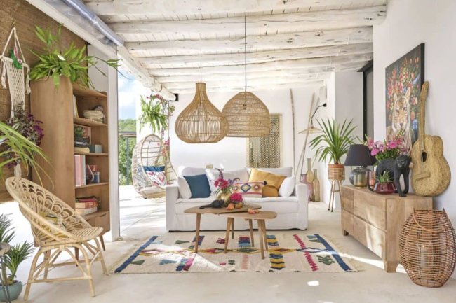 La décoration intérieure style "bohème" : un art de vivre libre et coloré sur la Costa del Sol