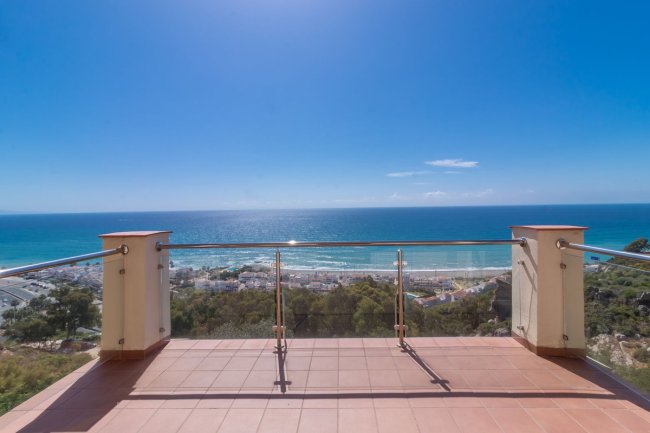 Immobilière Manilva - Penthouse 3 chambres à vendre sur Manilva avec superbe vue sur la Méditerrannée