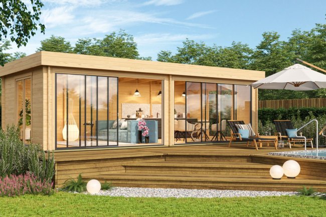 Chalets en bois modulaires et habitables ... Votre rêve à moindre coût sur la Costa del Sol
