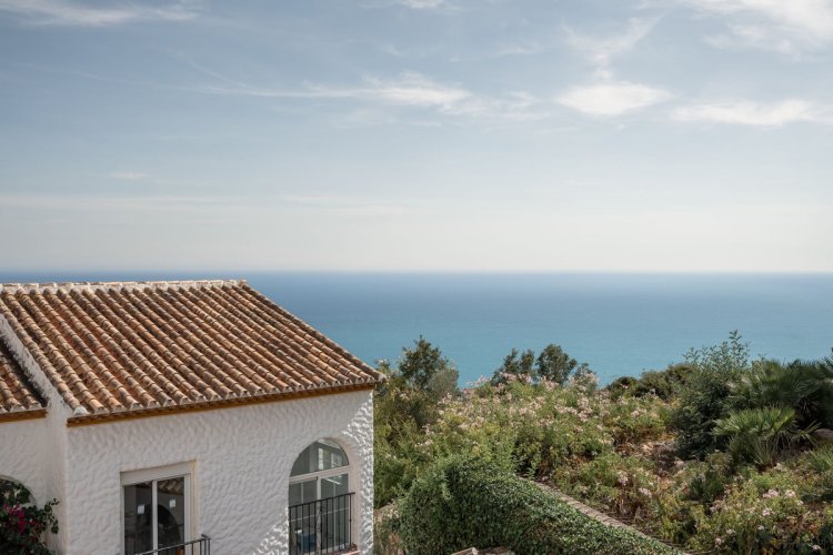 Immobilière Benalmadena - Maison de ville 2 chambres à vendre avec superbe vue sur la Méditerrannée