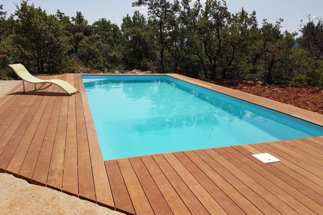 Piscine hors-sol ou semi-enterrée en bois - Andalousie (Costa del Sol)