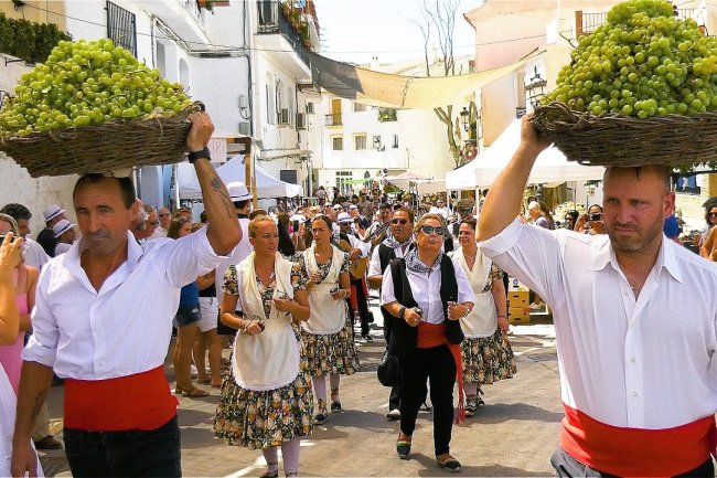 Noche del Vino – Nuit du Vin – à Competa (Andalousie)