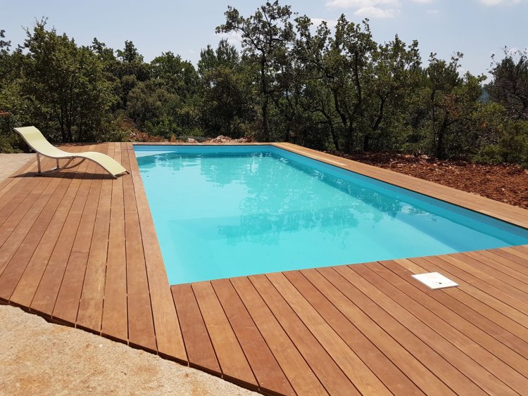 Piscine hors-sol ou semi-enterrée en bois - Andalousie (Costa del Sol)