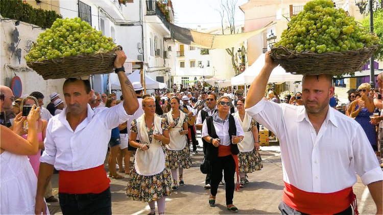 Noche del Vino – Nuit du Vin – à Competa (Andalousie)