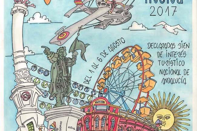 Début août, Huelva, en Andalousie, célèbre ses Férias Colombinas