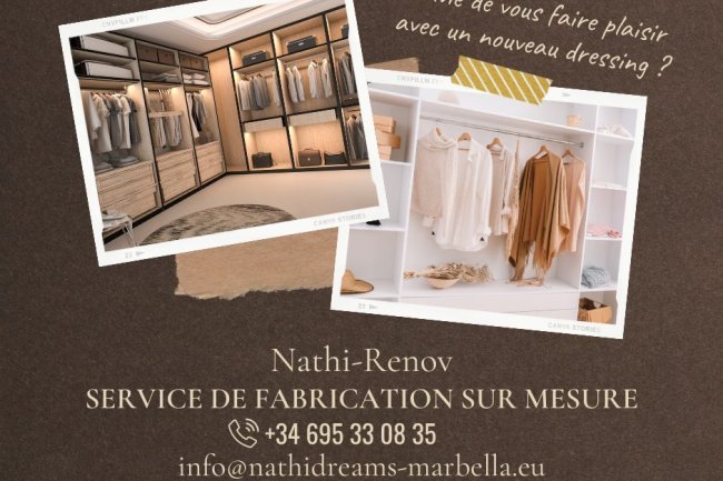 Placard sur mesure sur la Costa del Sol