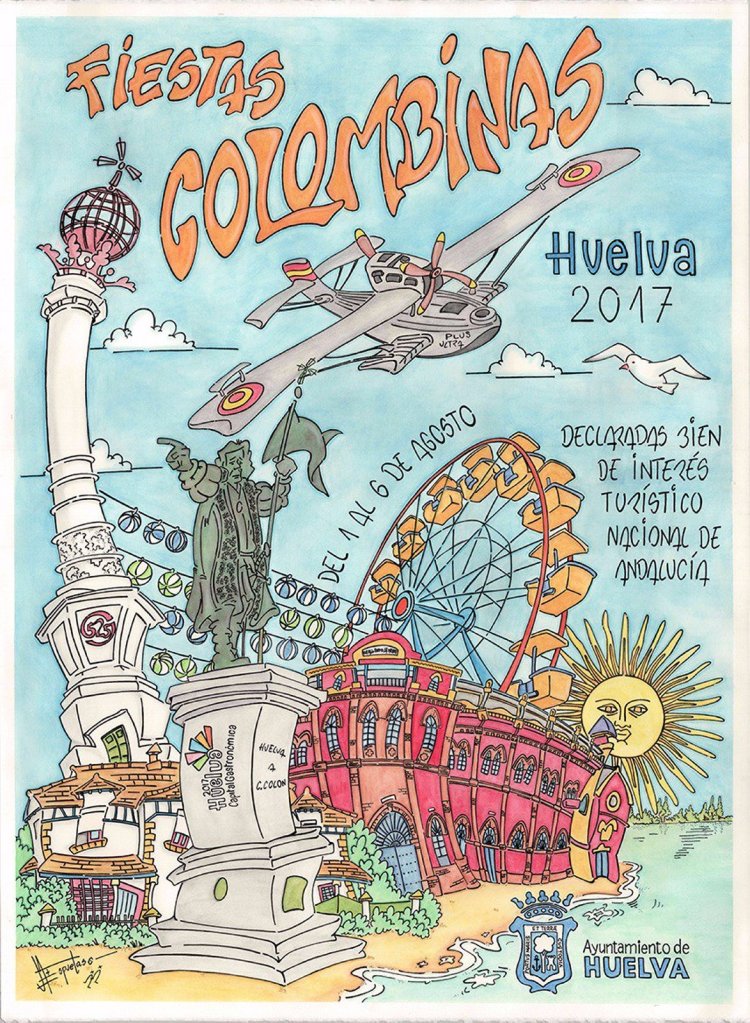 Début août, Huelva, en Andalousie, célèbre ses Férias Colombinas