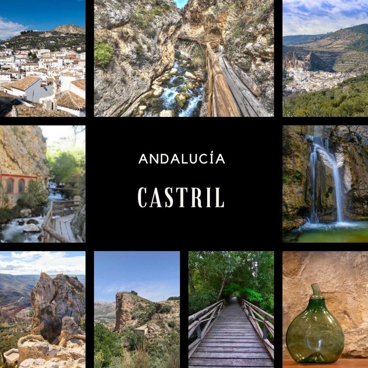 Castril en Andalousie... Un village pittoresque de Grenade au pied d'un rocher