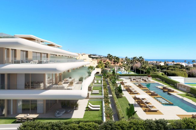 Nouveau projet immobilier à Casares sur la Costa del Sol - Immo Estepona