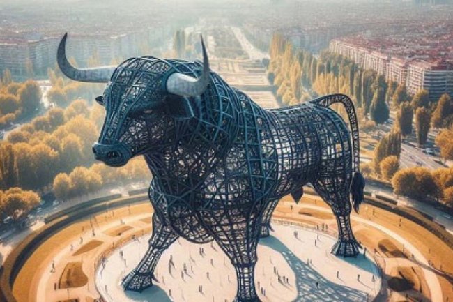 En Espagne, un projet de taureau en métal de 300 mètres de haut
