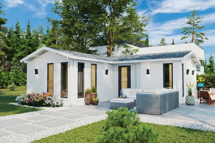 Idées déco pour chalet en bois d’angle : créez l’effet « waouh » dans votre jardin sur la Costa del Sol