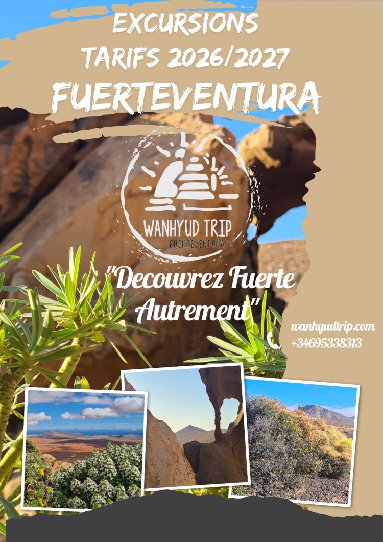 Fuerteventura ... une escapade à seulement 02h00 d'avion de Séville & Malaga avec Wanhyudtrip   | partenaire Nathi Dreams