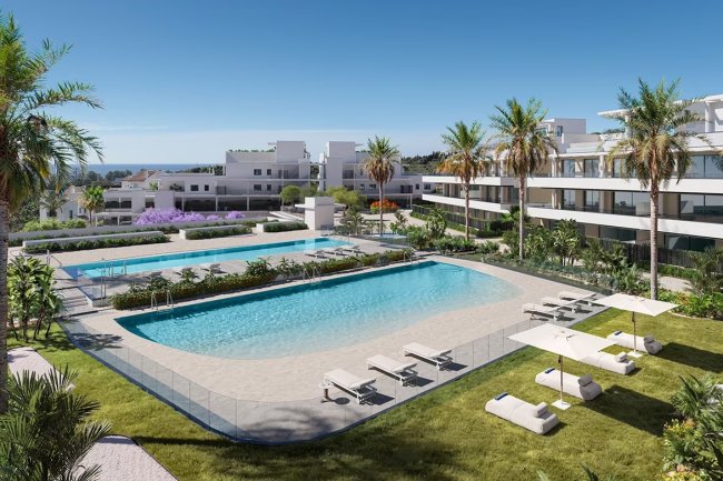 Nouveau projet immobilier à Estepona sur la Costa del Sol - Appartements 2 & 3 chambres- Immo Estepona | Nathi Dreams