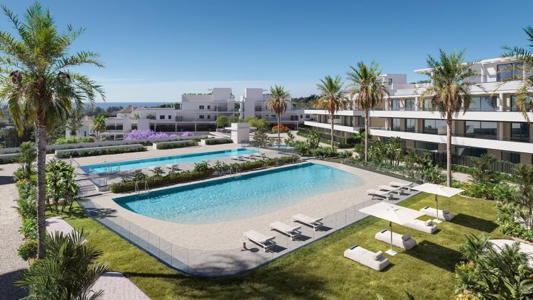 Nouveau projet immobilier à Estepona sur la Costa del Sol - Appartements 2 & 3 chambres- Immo Estepona | Nathi Dreams