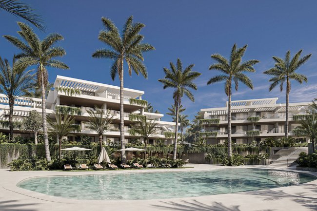 Nouveau projet immobilier à Estepona sur la Costa del Sol - Appartements 2 & 3 chambres- Immo Estepona | Nathi Dreams