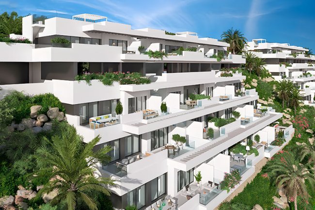 Nouveau projet immobilier à Mijas sur la Costa del Sol - Appartements 1 & 2 chambres- Immo Mijas| Nathi Dreams