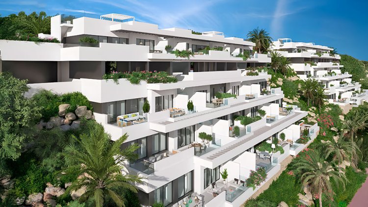 Nouveau projet immobilier à Mijas sur la Costa del Sol - Appartements 1 & 2 chambres- Immo Mijas| Nathi Dreams