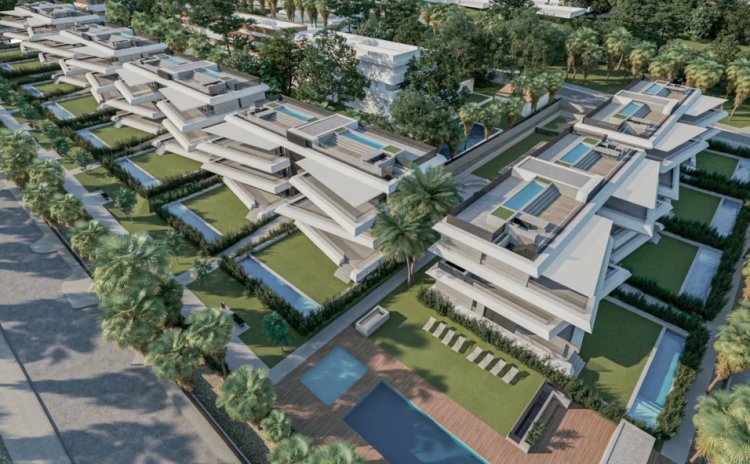 Nouveau projet immobilier à Estepona sur la Costa del Sol - Appartements 2 & 3 chambres- Immo Estepona | Nathi Dreams