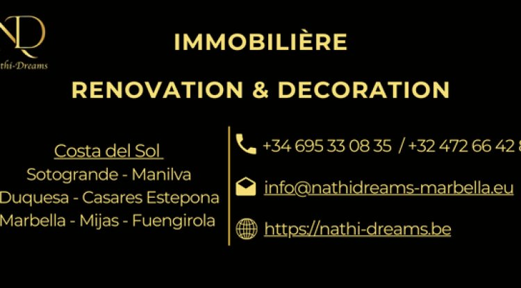 Nathi-Dreams votre agence immobilière francophone sur la Costa del Sol