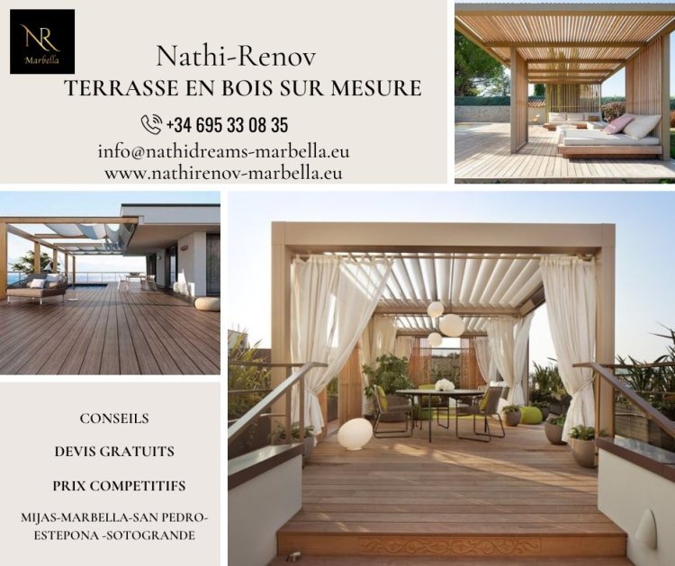 Terrasse en bois en Andalousie : essences, avantages & entretien